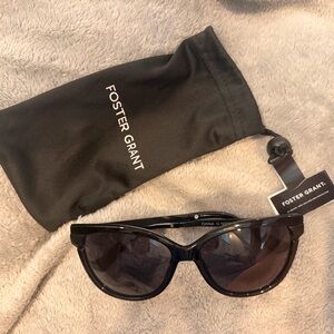Foster Grant Black Sunglasses